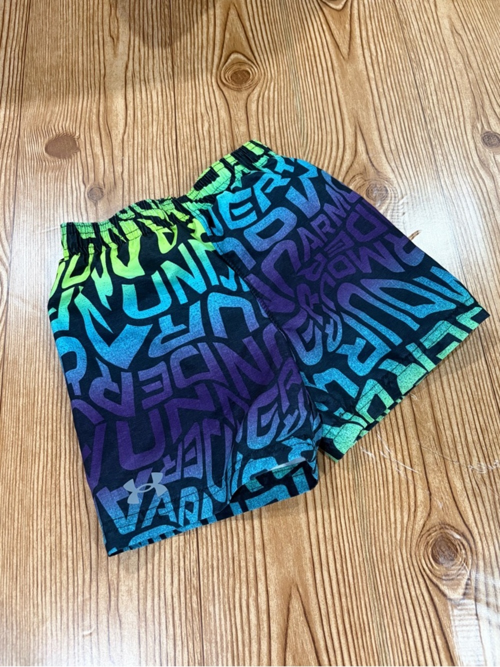 4/$20 Boy’s Under Armour Logo Athletic Shorts Bathing Suit with Lining